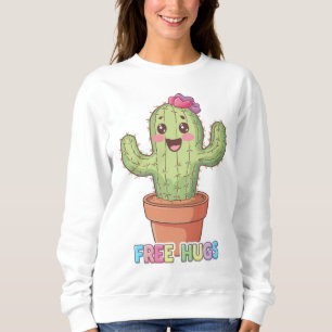 Schattige pret en grillige Gratis knuffels Cactus Trui