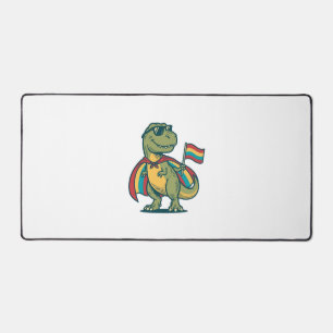 Schattige Pride Dinosaur Vector T-shirt Ontwerp_1 Bureaumat