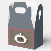 Schattige primitieve Halloween Treat Boxen. Bedankdoosjes (Geopend)