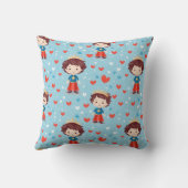 Schattige Prince Pattern Kussen (Achterkant)