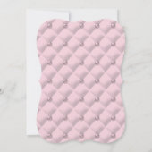 Schattige Princess is op weg naar Baby shower Pink Kaart (Achterkant)