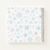 Schattige Princess Penguin Baby shower Gastenboek Notitieboek (Achterkant)