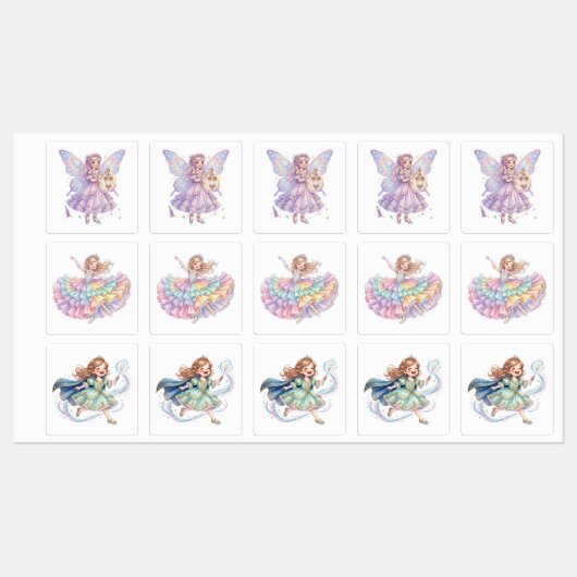 Schattige Prinses Labels (Vel)
