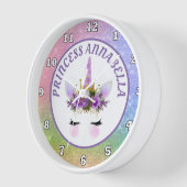 schattige prinses unicorn voegt naamdecor toe (Hoek)