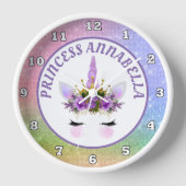 schattige prinses unicorn voegt naamdecor toe (Voorkant)