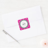 SCHATTIGE PRODUCT LABEL gemaakt met love polka dot (Envelop)