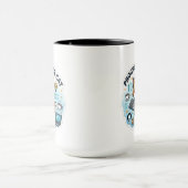 Schattige programmeur kat code vinyl sticker | Ont Mok (Midden)