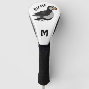 Schattige Puffin Swimming Cartoon Golfheadcover