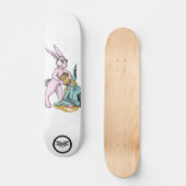 Schattige puffy Honey Bunny Persoonlijk Skateboard (Voorkant)