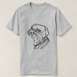 Schattige pug carlin dog t-shirt