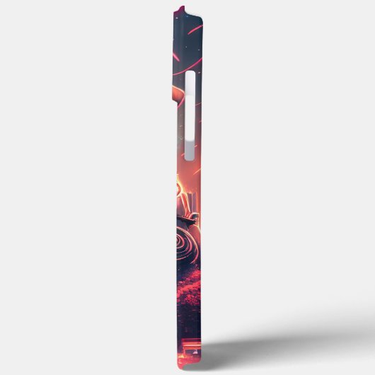 Schattige pug in Futuristic Robot Costume Case-Mate iPhone Case (Achterkant / Links)