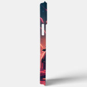 Schattige pug in Futuristic Robot Costume Case-Mate iPhone Case (Achterkant / Rechts)