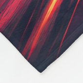 Schattige pug in Futuristic Robot Costume Fleece Deken (Hoek)