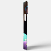 Schattige pug met paaseieren Een feestelijke en sn Case-Mate iPhone Case (Achterkant / Rechts)