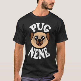 Schattige Pug Nene T-shirt