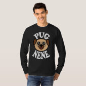 Schattige Pug Nene T-shirt (Voorkant volledig)