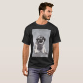 Schattige Pug T-shirt (Voorkant volledig)