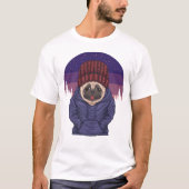 Schattige Pug T-shirt (Voorkant)