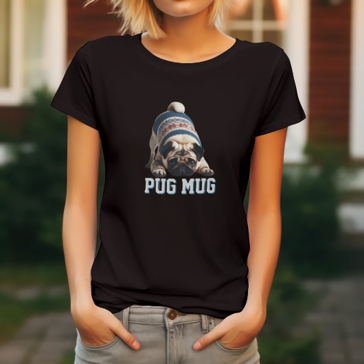 Schattige Pug  T-shirt