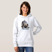 Schattige Pug - Wat een Mok! Hoodie (Voorkant volledig)