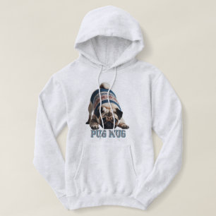 Schattige Pug - Wat een Mok! Hoodie