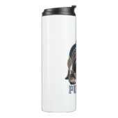 Schattige Pug - Wat een Mok! Thermosbeker (Gedraaid links)