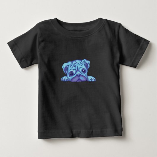 Schattige Pugg puppy (Voorkant)