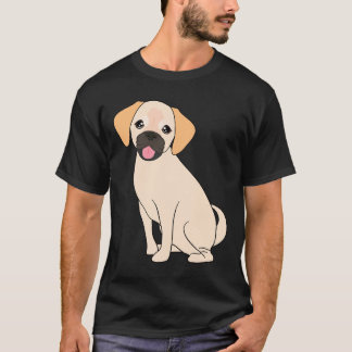 Schattige Puggle Hond T-shirt