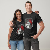 Schattige Pugs Liefde Moeder T-shirt (Unisex)