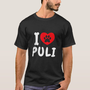 Schattige Puli Gifts Hondenliefhebber Groep Hond M T-shirt