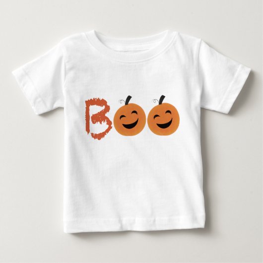 Schattige Pumpkin Baby T-shirt 1e Halloween (Voorkant)