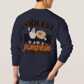Schattige Pumpkin Patch Grafisch T-shirt (Achterkant)