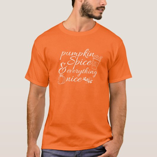 Schattige Pumpkin Patch Grafisch T-shirt (Voorkant)