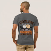 Schattige Pumpkin Patch Grafisch T-shirt (Achterkant volledig)