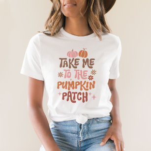 Schattige Pumpkin Patch T-shirt