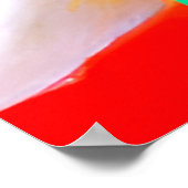 Schattige Punk rockvos Poster (Hoek)