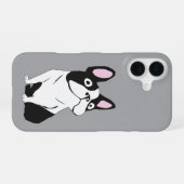 Schattige pup iPhone 16 hoesje (Achterkant horizontaal)