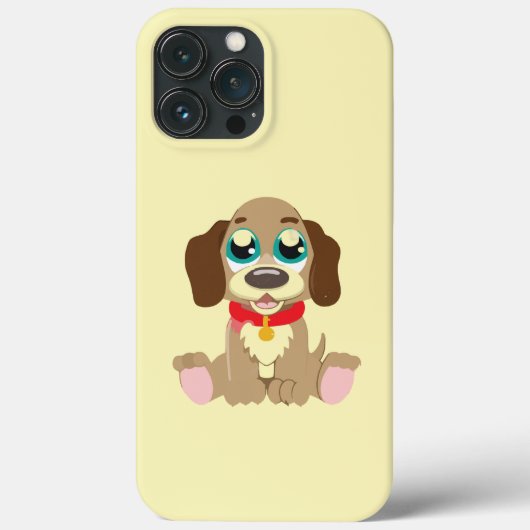 Schattige Pup Met Mooie Ogen Case-Mate iPhone Case (Achterkant)