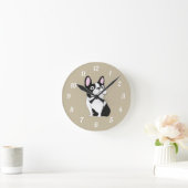 Schattige pup ronde klok (Huis)