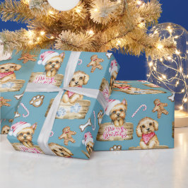 Schattige Puppies Cadeaupapier