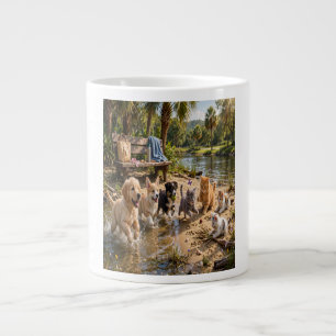 Schattige Puppies & Kittens Rivieravontuur Bot Grote Koffiekop
