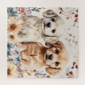 Schattige Puppies Legpuzzel (Horizontaal)
