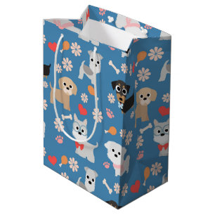 Schattige Puppies Medium Cadeauzakje