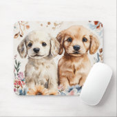 Schattige Puppies Muismat (Met muis)