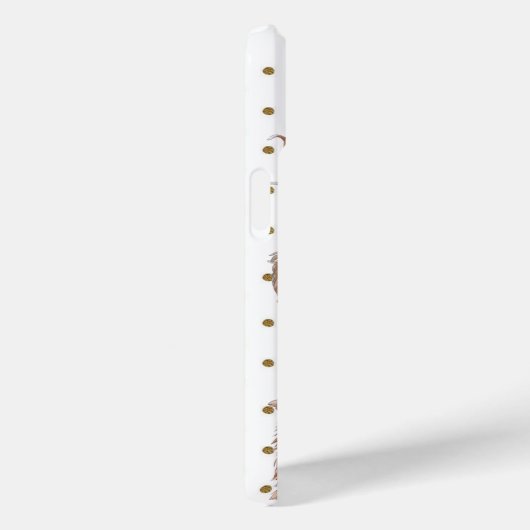 Schattige Puppies Polka Dots-gepersonaliseerd Case-Mate iPhone Case (Achterkant / Rechts)