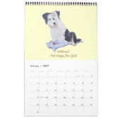 schattige puppies portret kunstschilderijen 2019 kalender (Jan 2027)