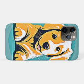 Schattige Puppy Art Design Case-Mate iPhone Case (Achterkant (horizontaal))