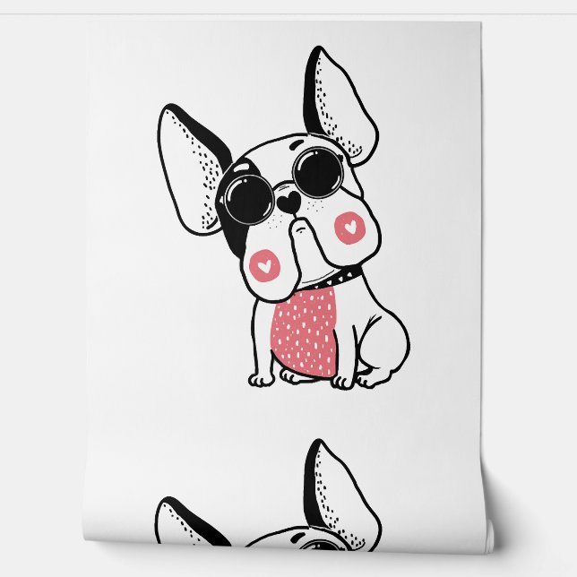 schattige puppy behang (Afrollen)