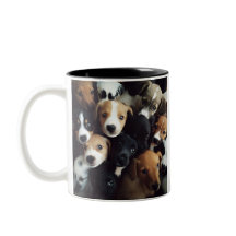 schattige puppy collage foto