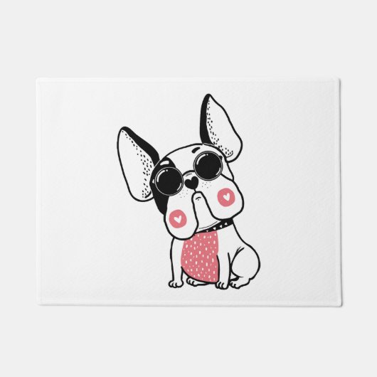 schattige puppy deurmat (Voorkant)